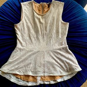 BCBG Fitted Top Size Large